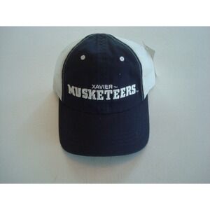 XAVIER MUSKETEERS HMI   RARE NEW SCRIPT STRAPBACK HAT CAP VINTAGE EE4